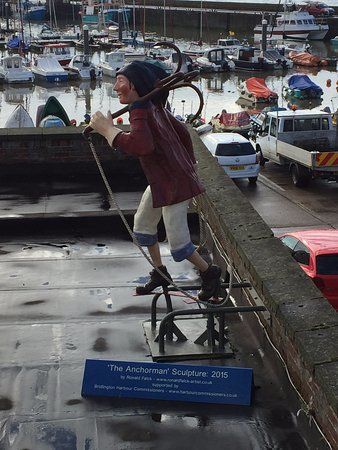 The Anchorman of Bridlington Harbour